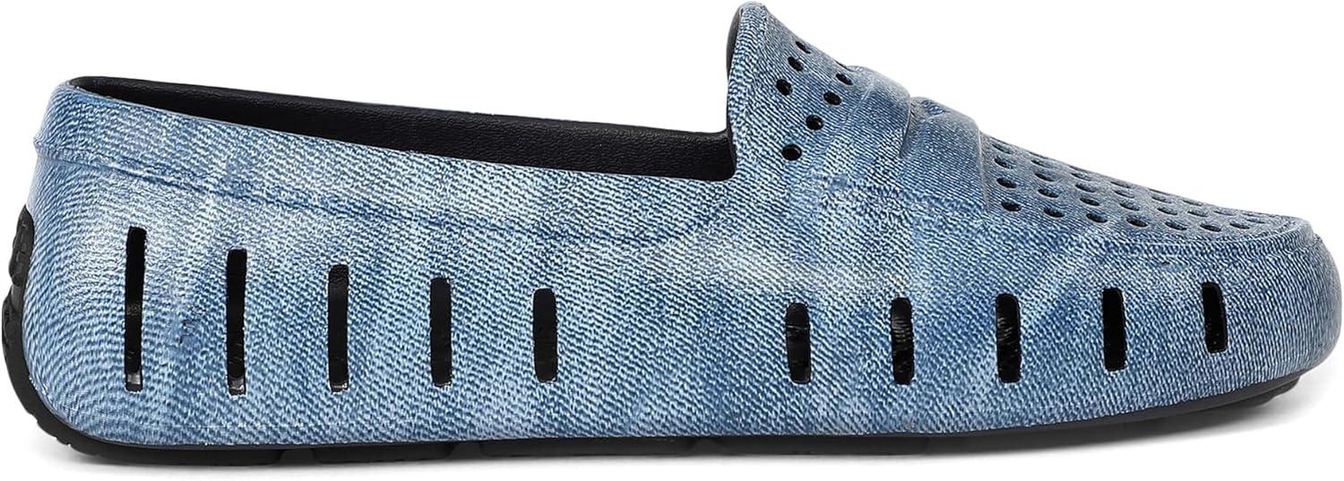 image:imageFloafers Womens Posh Driver PrintBlue Denim