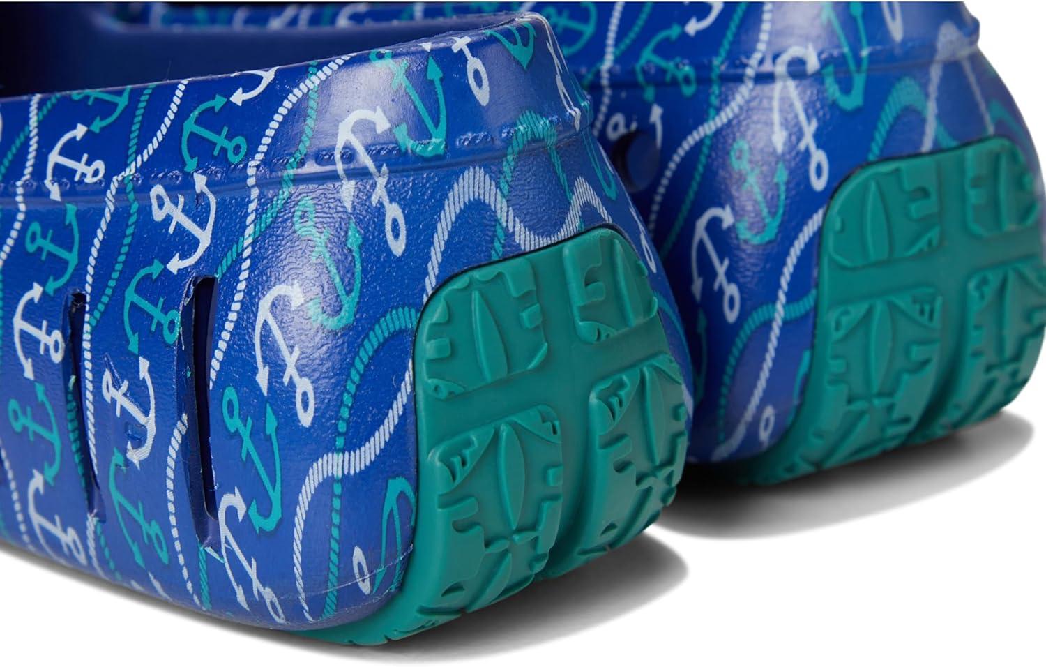 image:imageFloafers Womens Posh Driver PrintBlue Nautical AnchorTeal