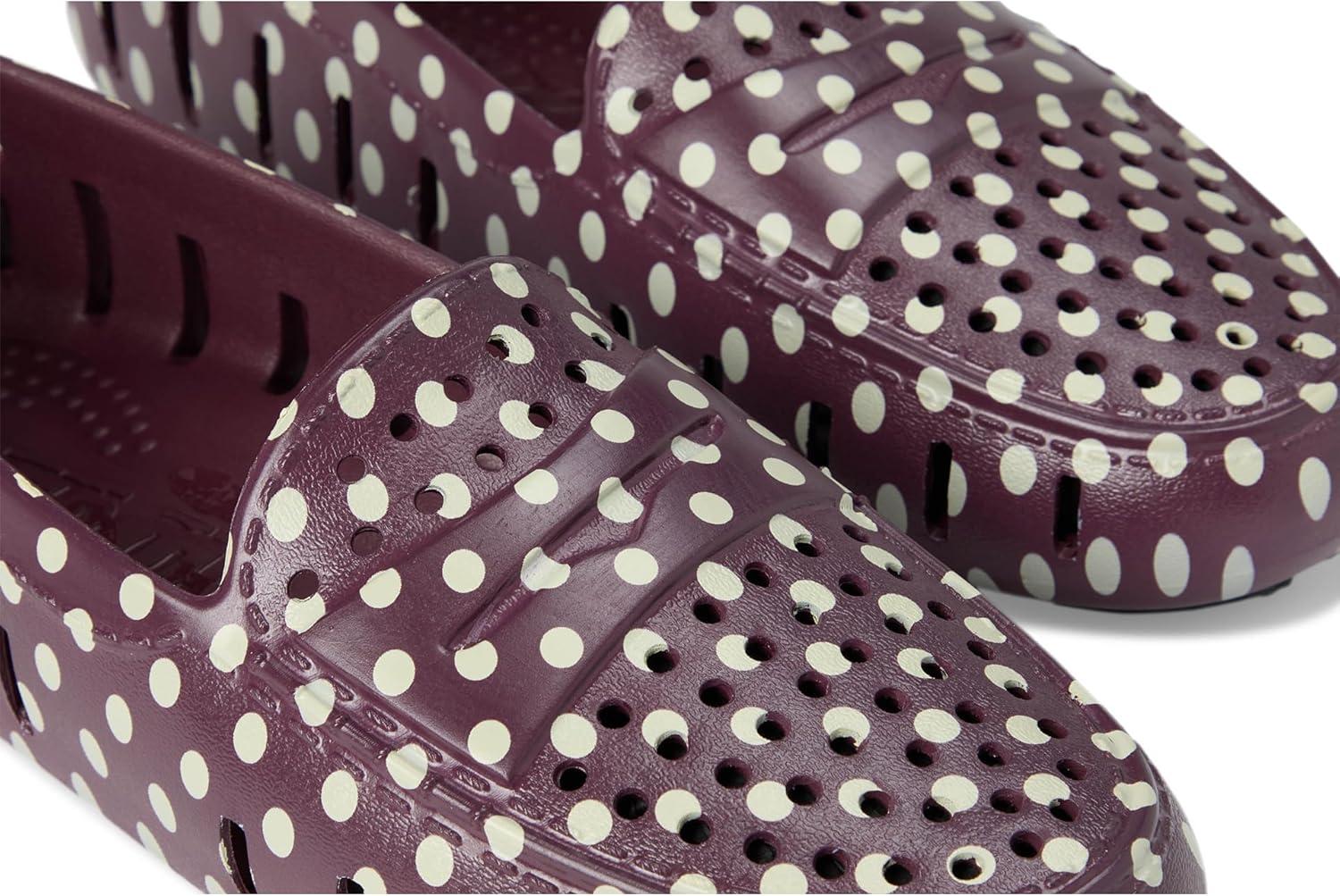 image:imageFloafers Womens Posh Driver PrintBurgundy DotsBlack