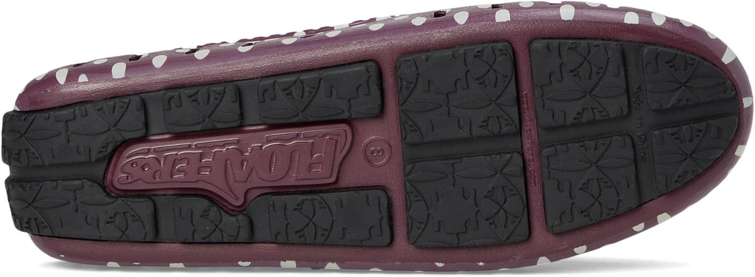 image:imageFloafers Womens Posh Driver PrintBurgundy DotsBlack