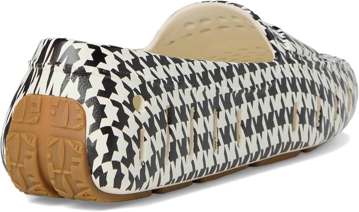 image:imageFloafers Womens Posh Driver PrintCream Black Houndstooth