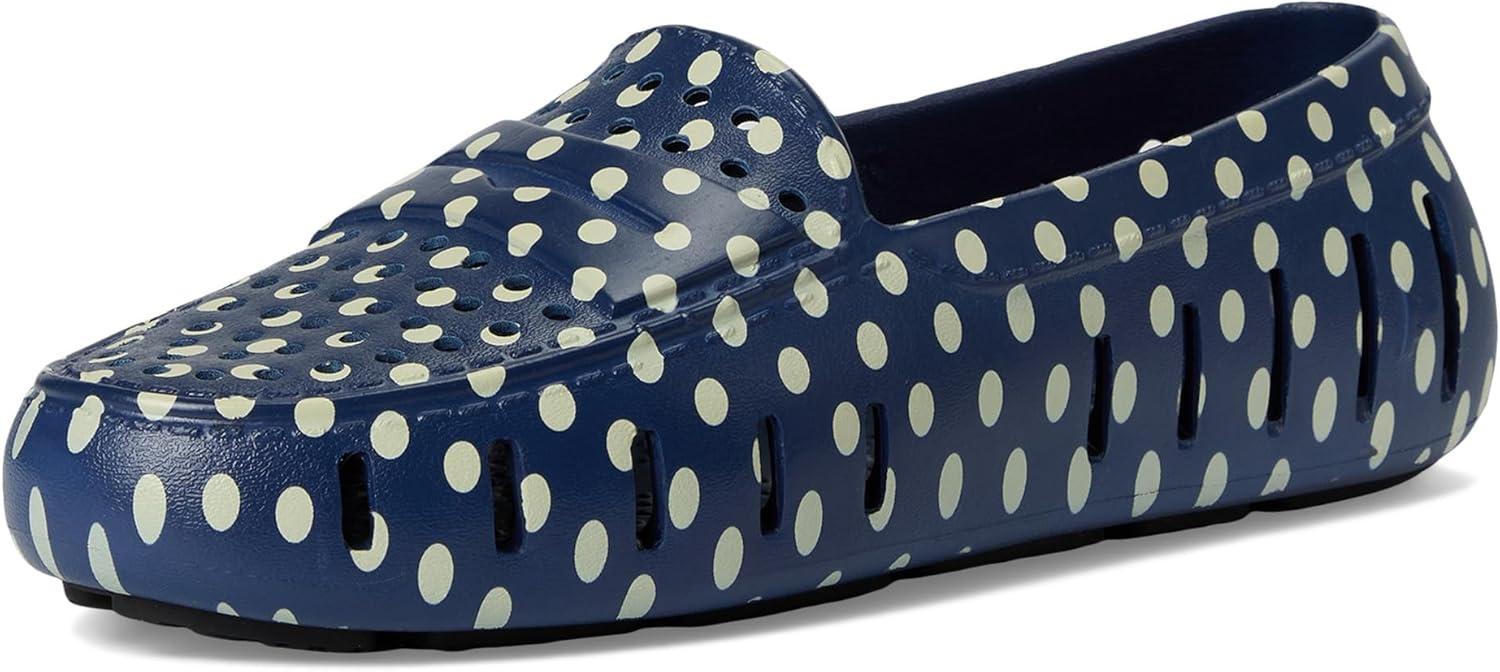 image:imageFloafers Womens Posh Driver PrintNavy DotsBlack