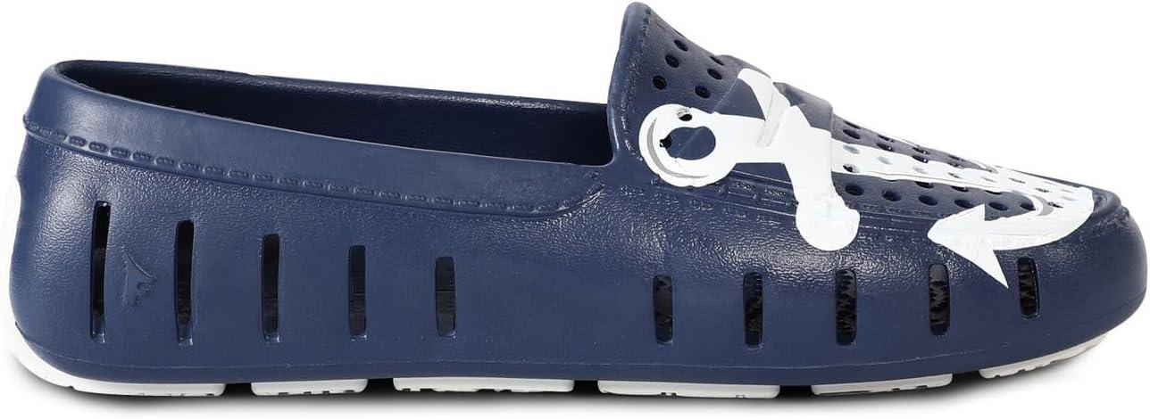 image:imageFloafers Womens Posh Driver PrintNavyWhite Anchor