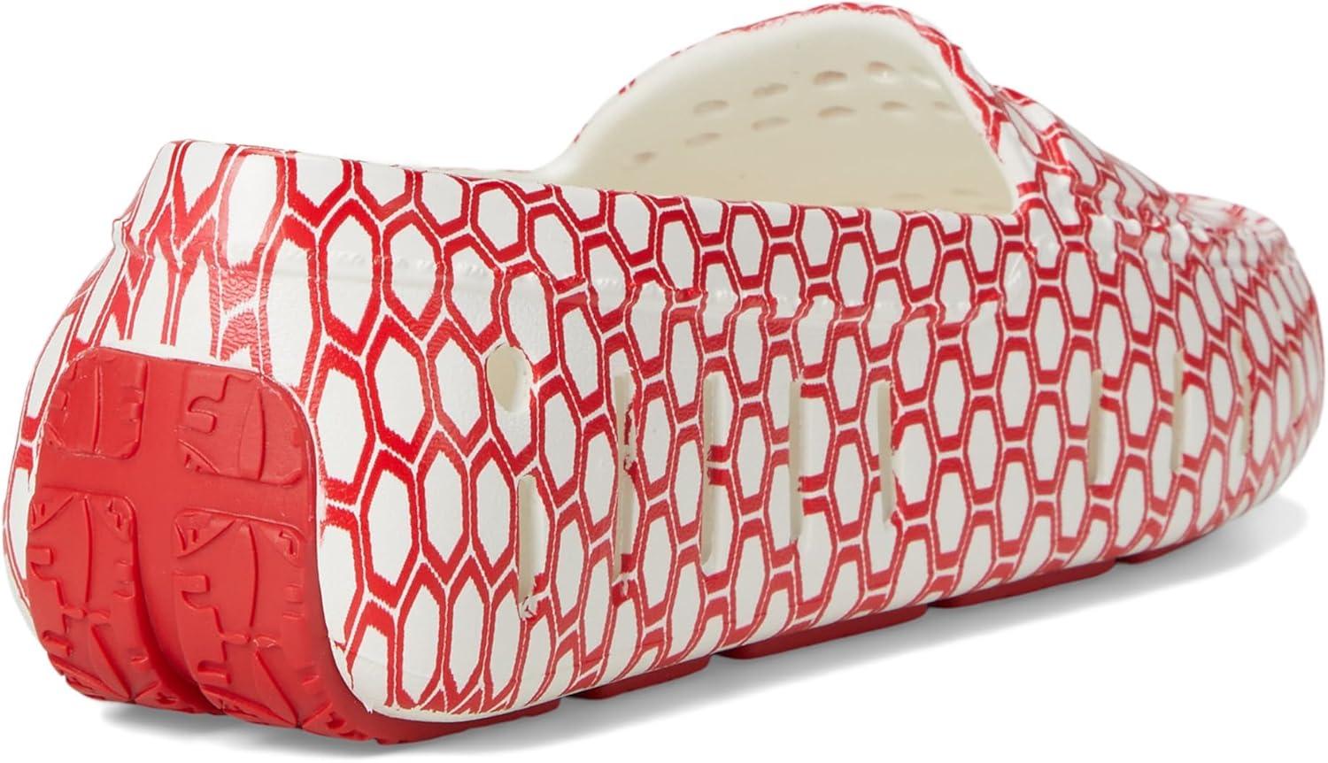 image:imageFloafers Womens Posh Driver PrintWhite HexRed
