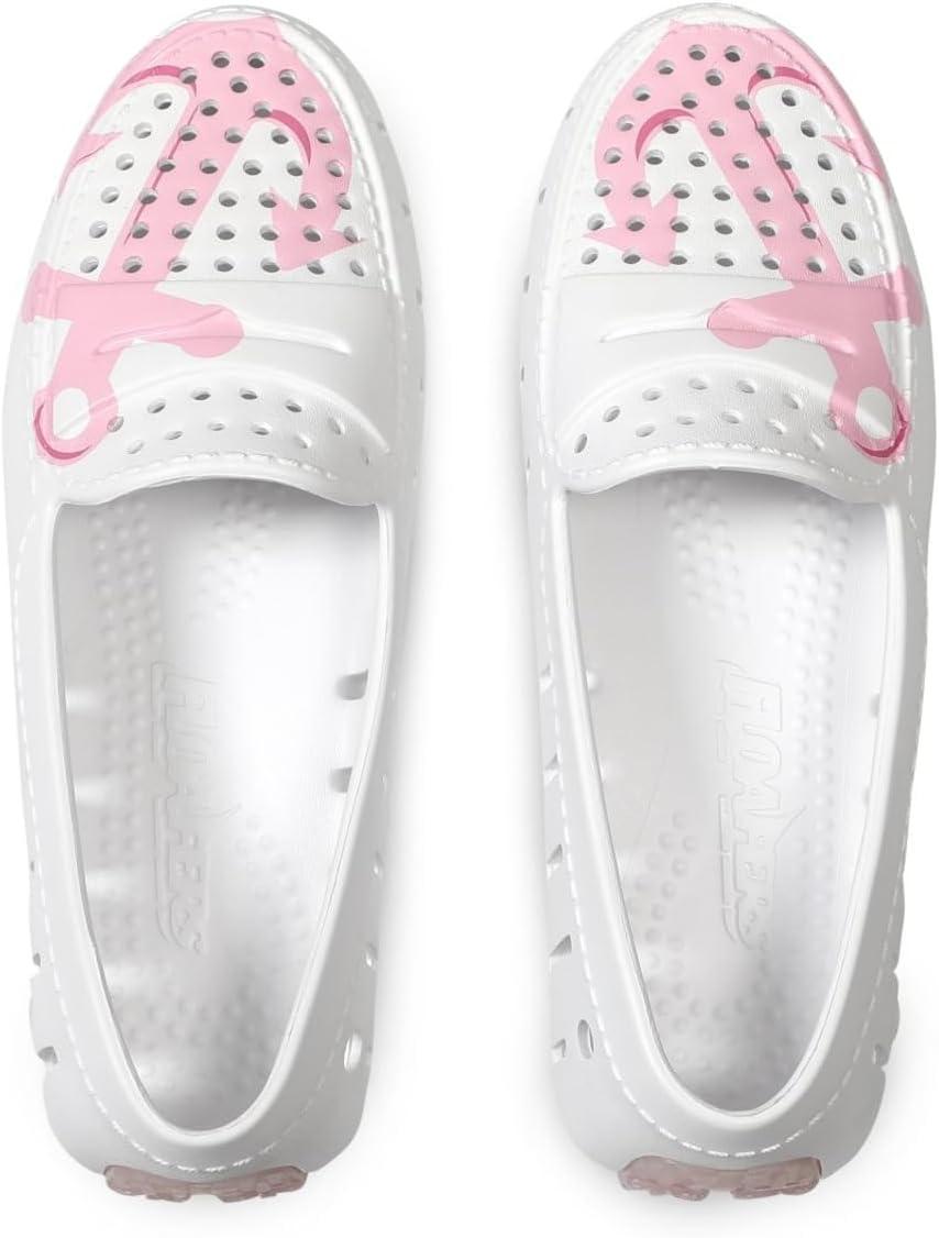 image:imageFloafers Womens Posh Driver PrintWhiteRose Quartz Anchor