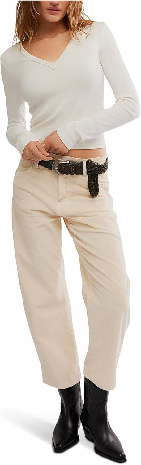 image:imageFree People Womens Neria Long SleeveClean Ivory