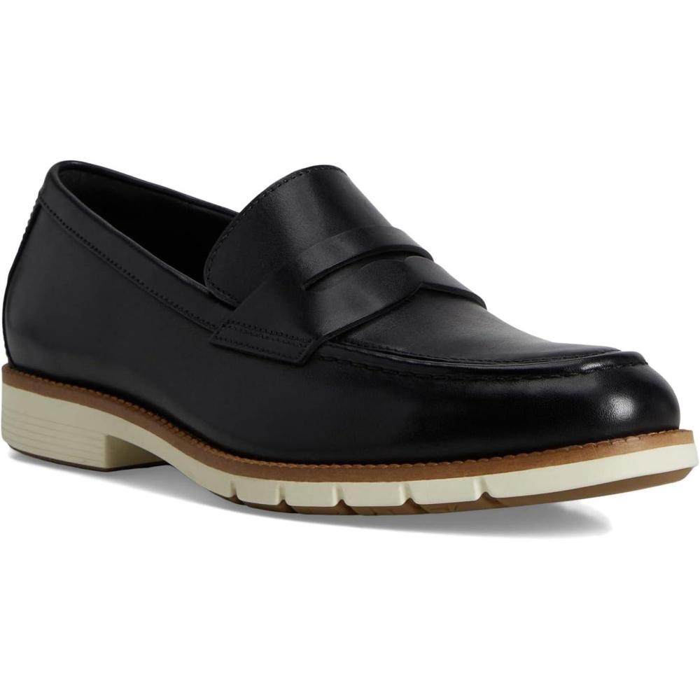 image:imageCole Haan Mens Flexgrand Penny LoafersBlackIvory