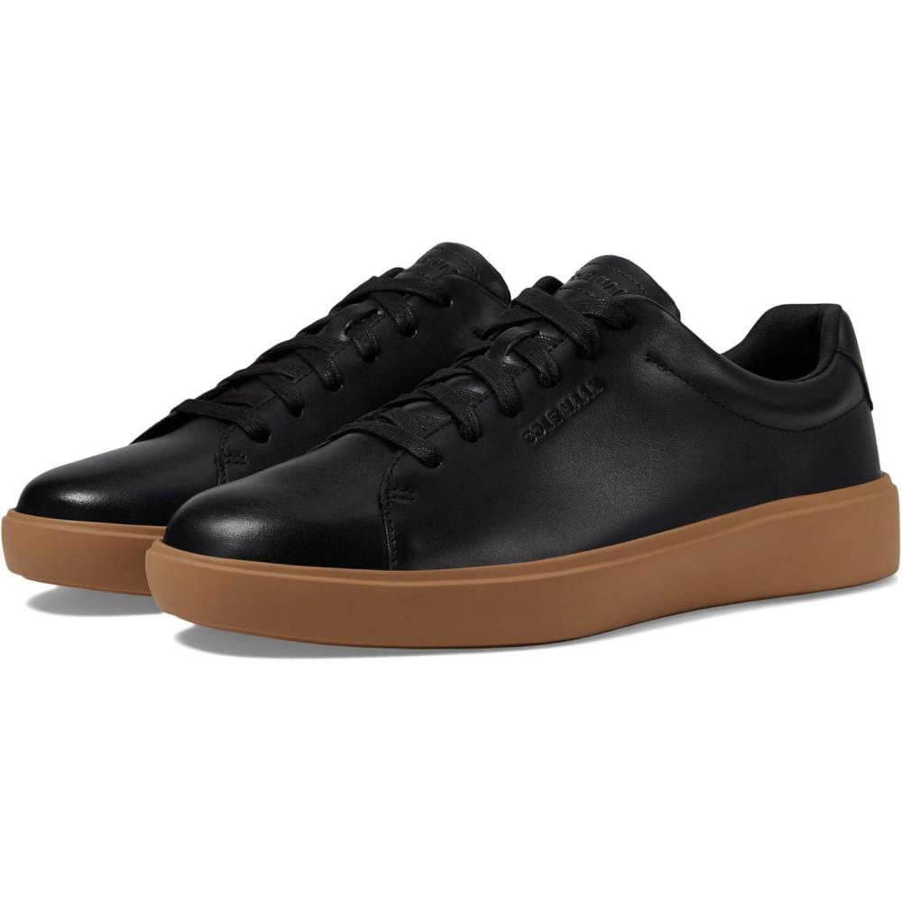 image:imageCole Haan Mens Grand Crosscourt Traveler SneakerBlackGum Tan