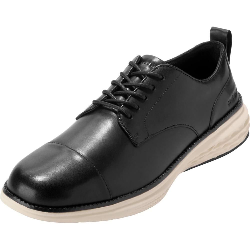 image:imageCole Haan Mens Grand Hurrion Cap ToeBlackIvory