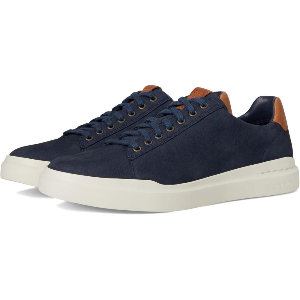 image:imageCole Haan Mens Grandpro Rally LacetoToeNavy NubuckIvory