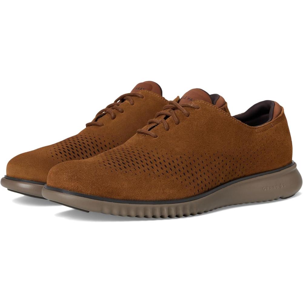 image:imageCole Haan Mens Zerogrand Wing OxfordSpiced Brown SuedeRavenMorel