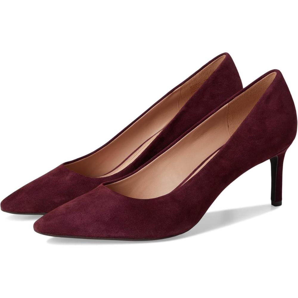 image:imageCole Haan Womens 65mm High Heel Goto JaneyBlack Garnet SuedeWhite