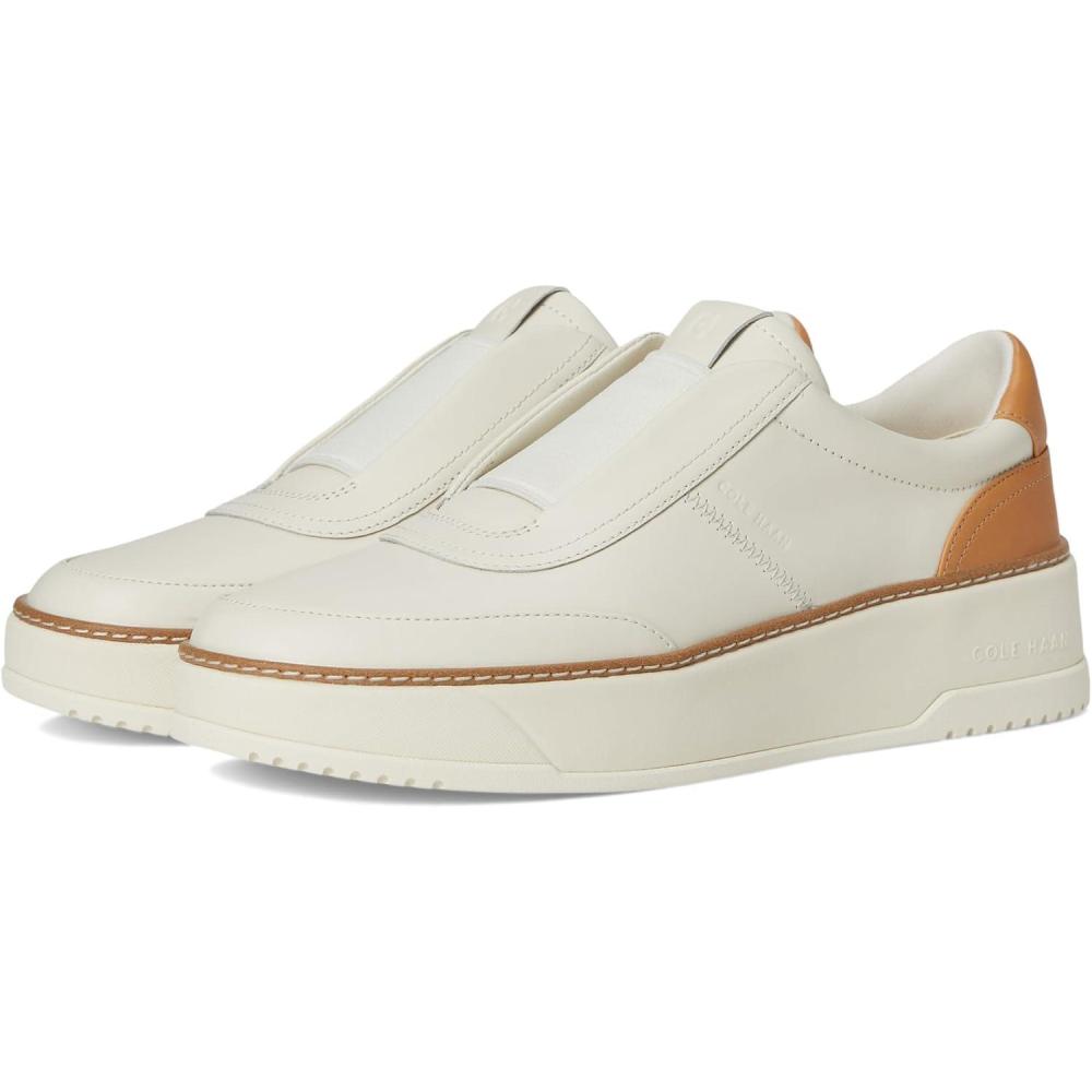 image:imageCole Haan Womens Grandpro Maxfield Slipon SneakersIvoryBiscuit