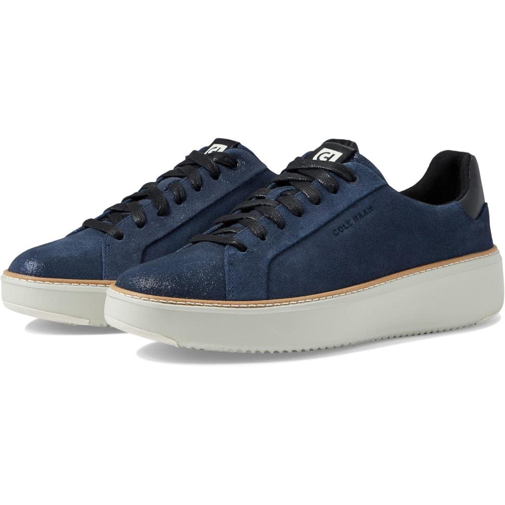 image:imageCole Haan Womens Grandpro Topspin SneakersBlazer Blue Metallic