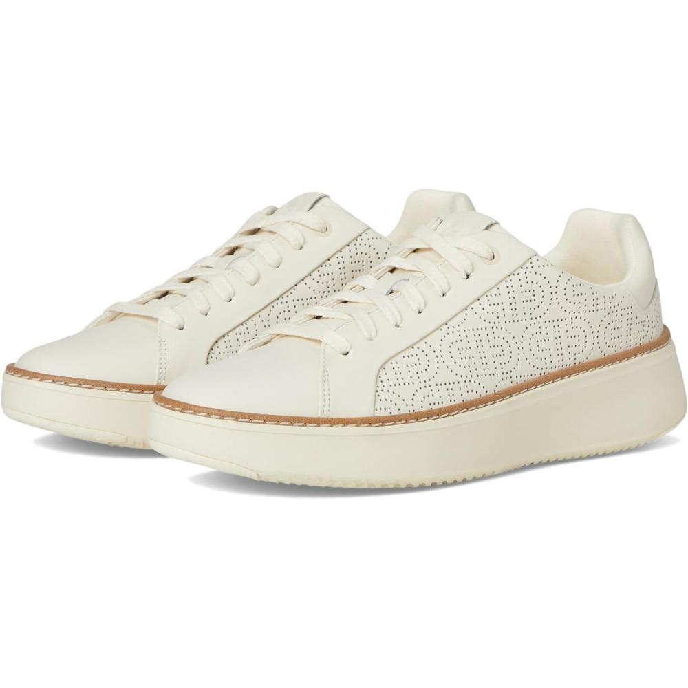 image:imageCole Haan Womens Grandpro Topspin SneakersIvoryPerforated Leather