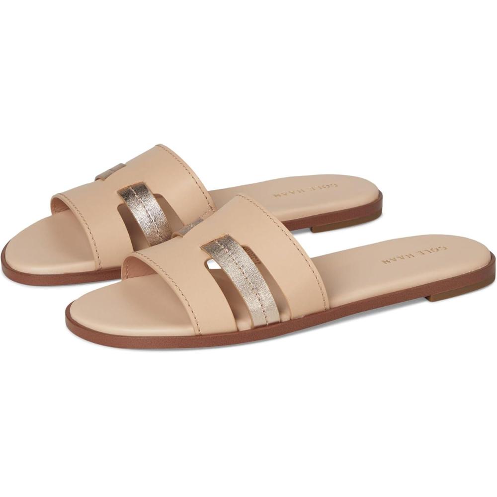 image:imageCole Haan womens Flynn Slotted SlidePorcelainRose Gold