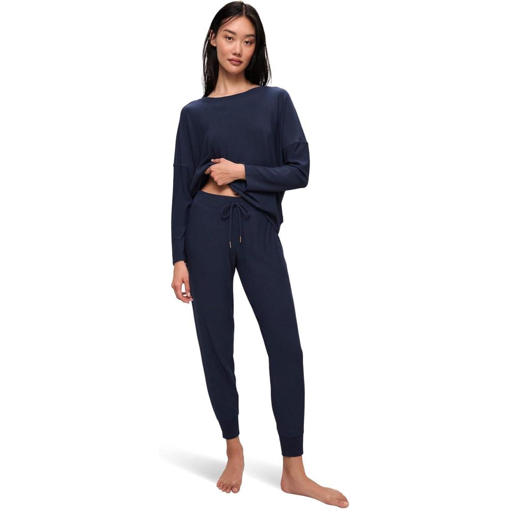 image:imageEberjey Softest Sweats JoggerNavy
