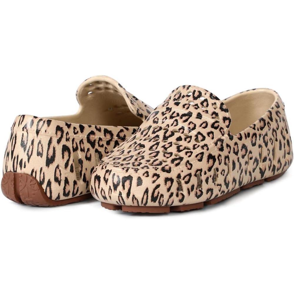image:imageFloafers Girls Prodigy Driver Animal Print ToddlerLittle KidBig KidCheetahChocolate