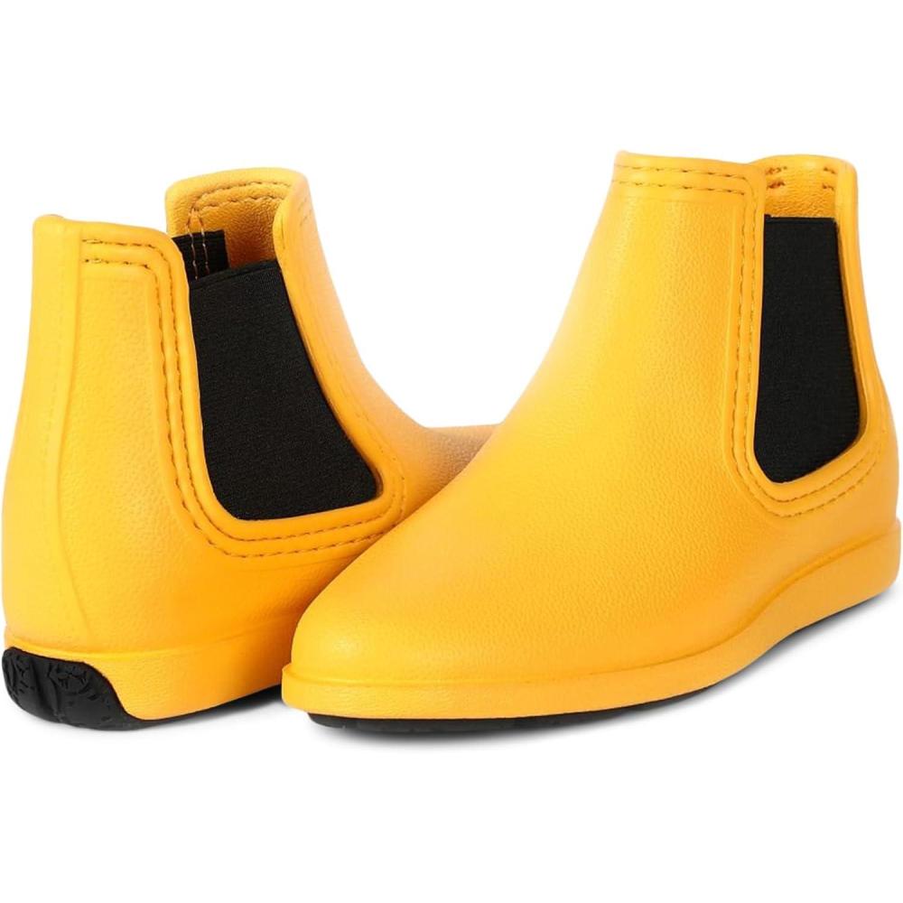 image:imageFloafers UnisexChild Londoner Little Big Kid Chelsea BootMarigoldBlack