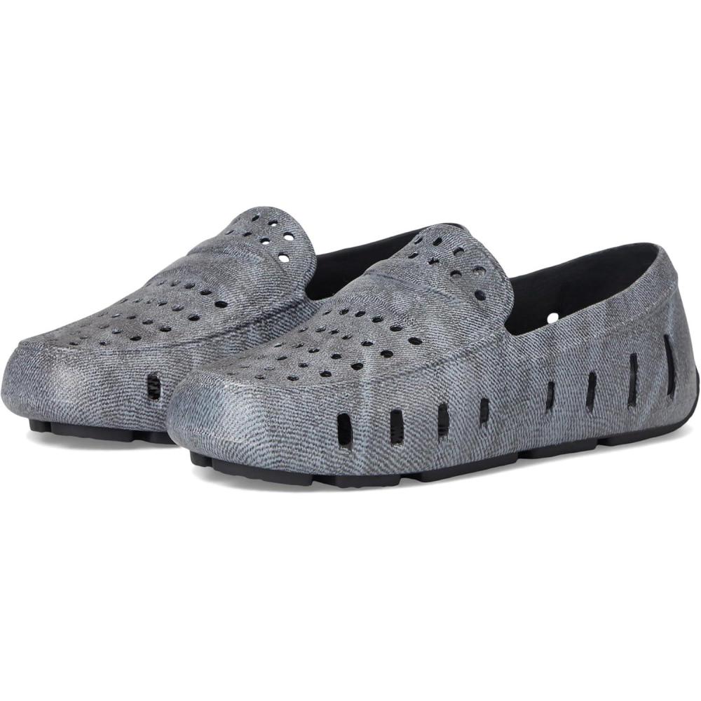 image:imageFloafers UnisexChild Prodigy Driver Print ToddlerLittle KidBig KidBlack Denim