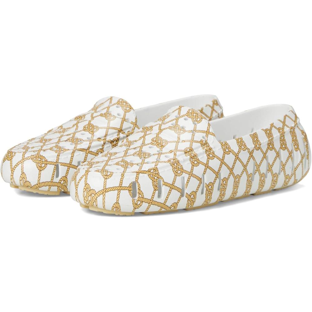 image:imageFloafers Womens Posh Driver PrintWhite RopeCream
