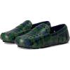 Navy Multi Plaid/Black