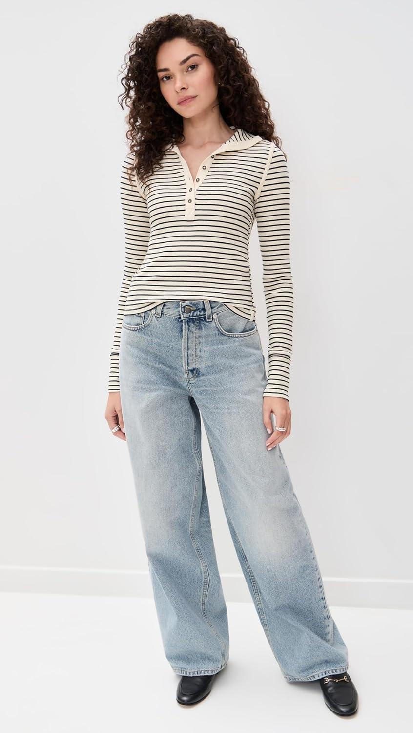 image:imageFree People Womens Lake Stripe HenleyTea Combo
