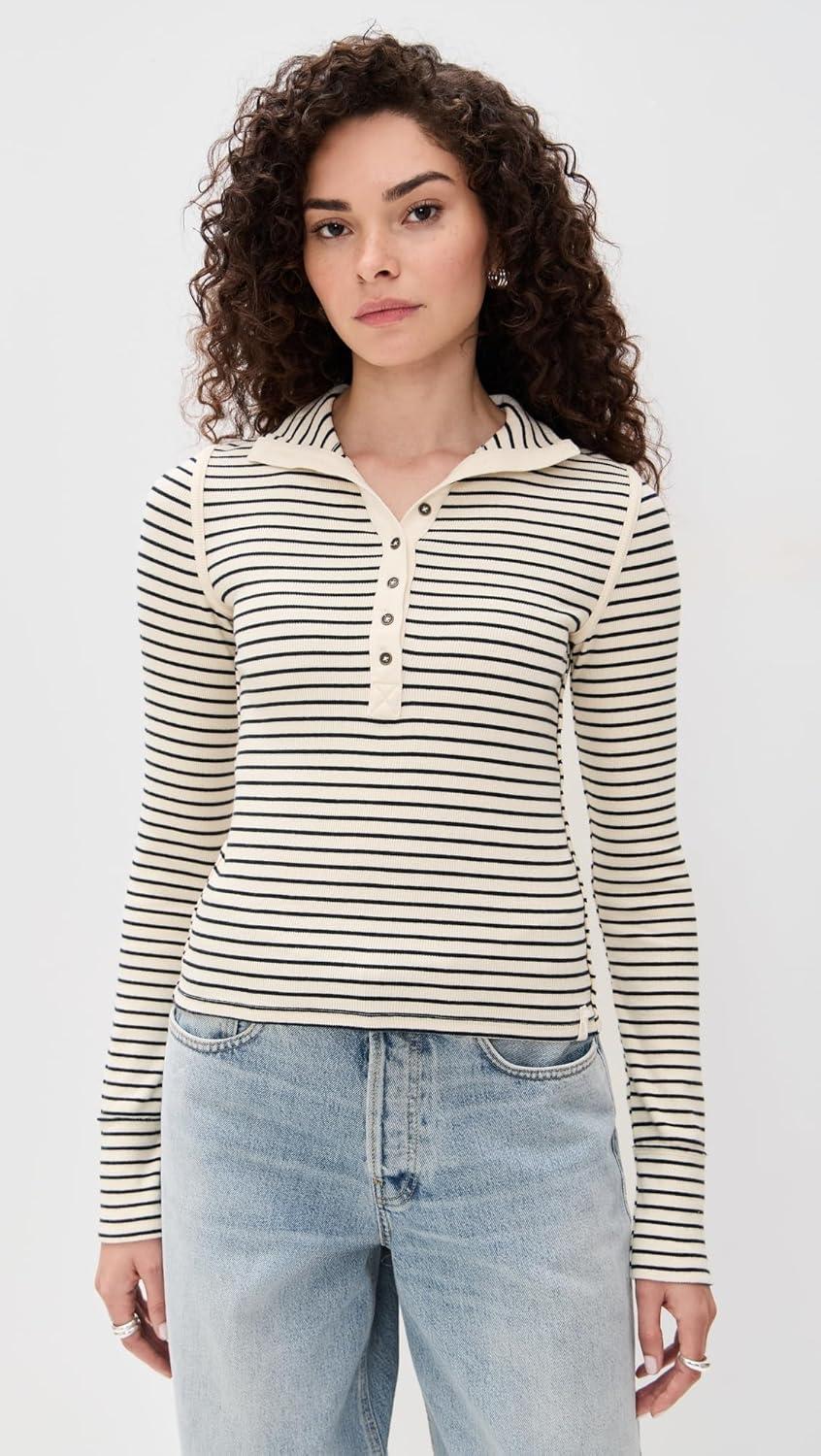 image:imageFree People Womens Lake Stripe HenleyTea Combo