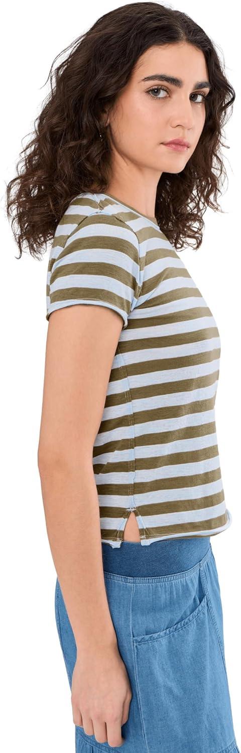 image:imageFree People Womens Nora TeeGreen Combo
