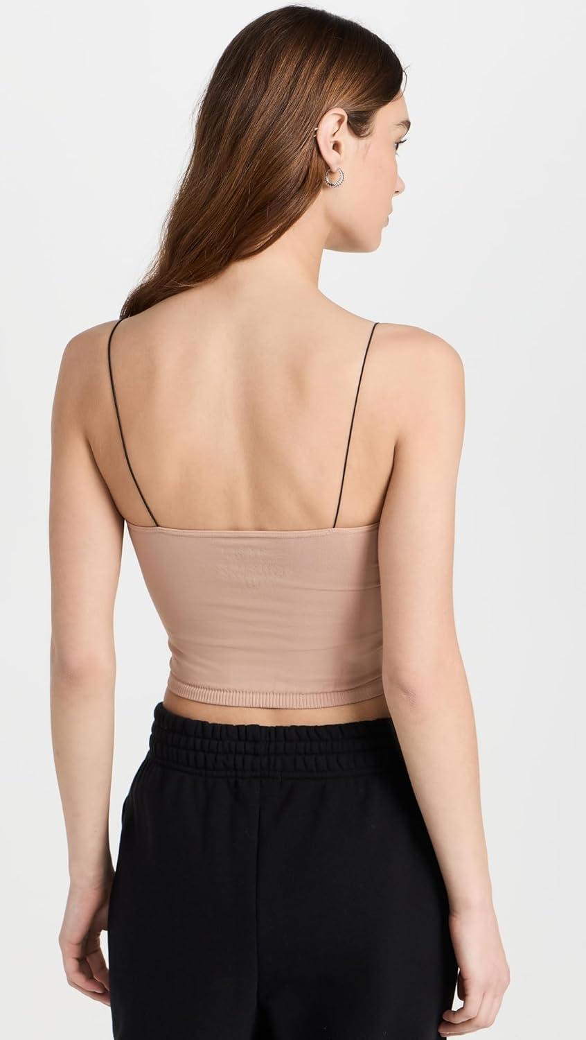 image:imageFree People Womens Skinny Strap Seamless BramiNatural