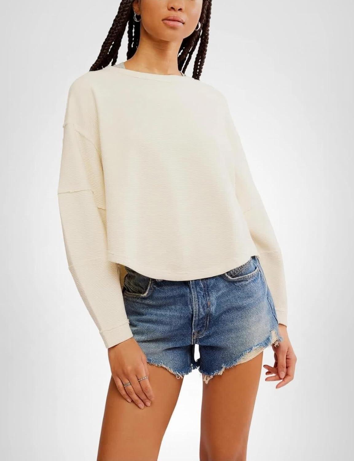 image:imageFree People Womens Total Eclipse TeeClean Ivory