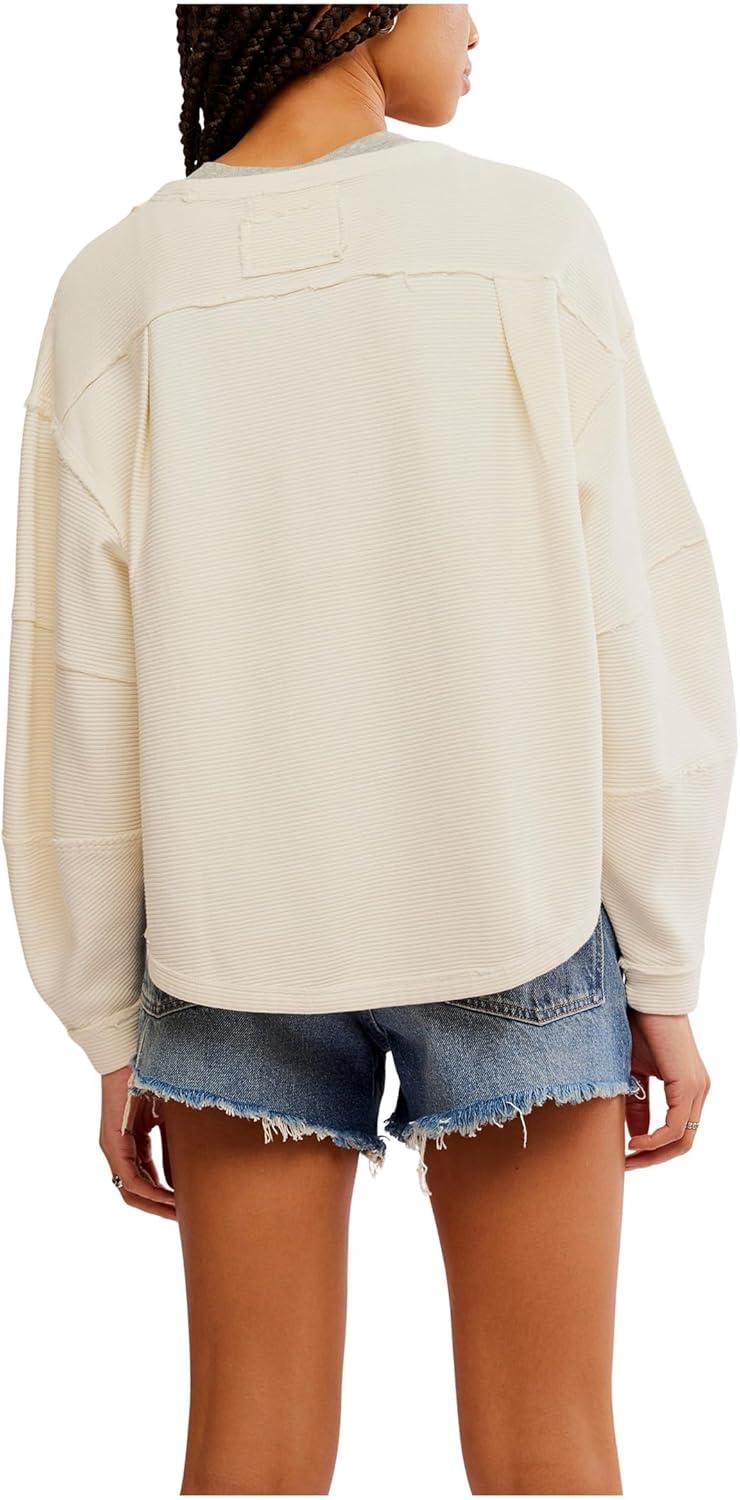 image:imageFree People Womens Total Eclipse TeeClean Ivory