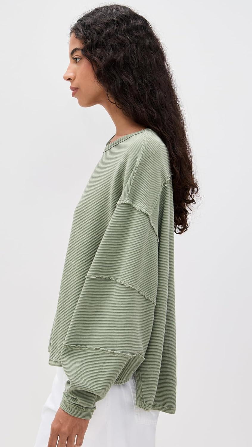 image:imageFree People Womens Total Eclipse TeeOil Green