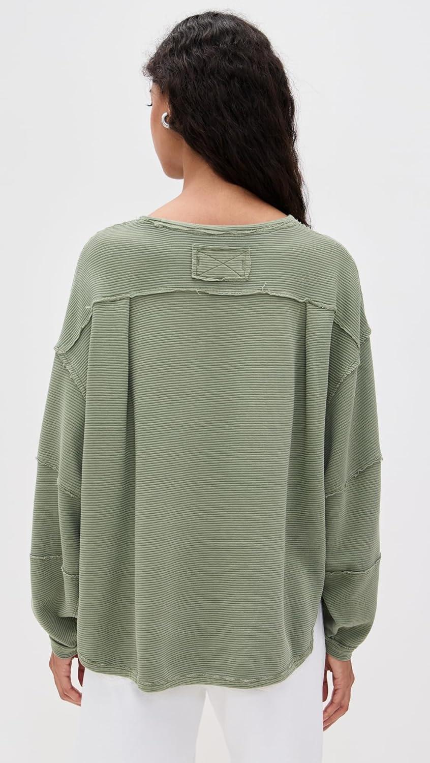 image:imageFree People Womens Total Eclipse TeeOil Green