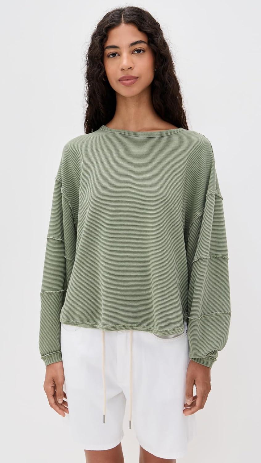 image:imageFree People Womens Total Eclipse TeeOil Green
