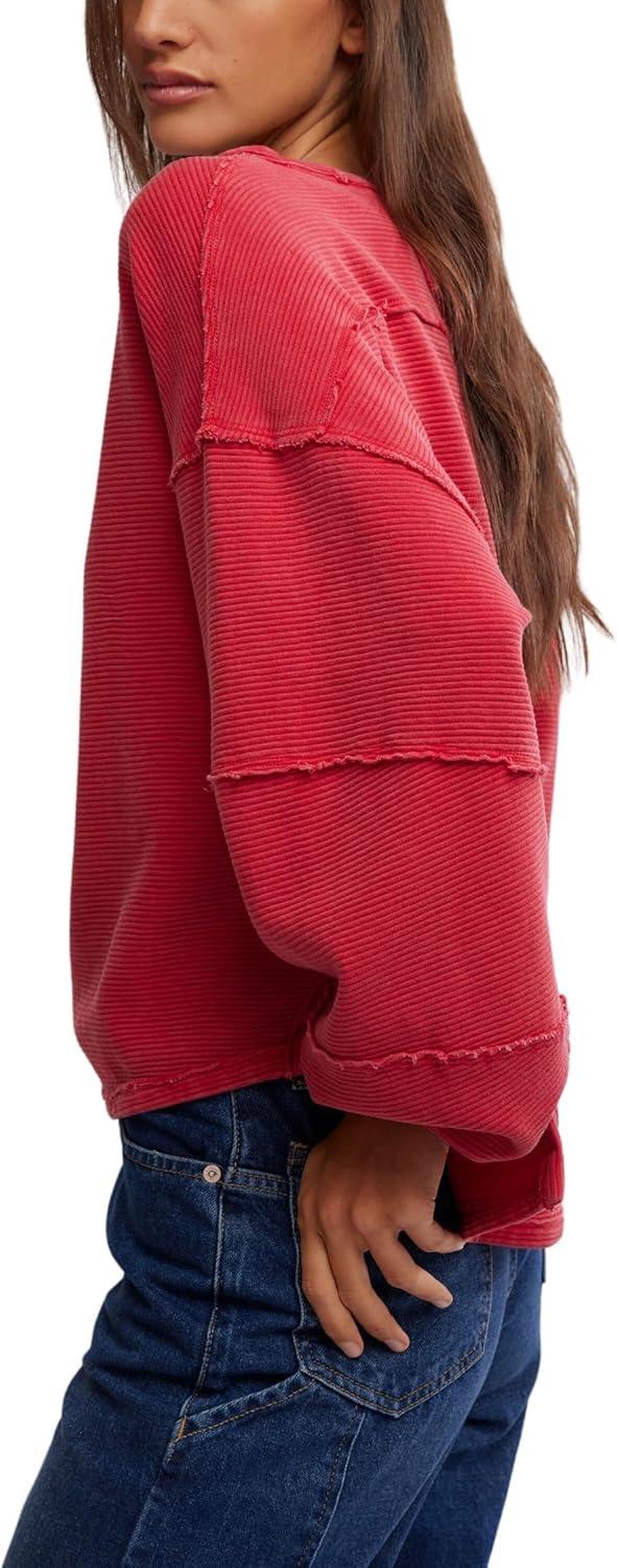 image:imageFree People Womens Total Eclipse TeeStrawberry