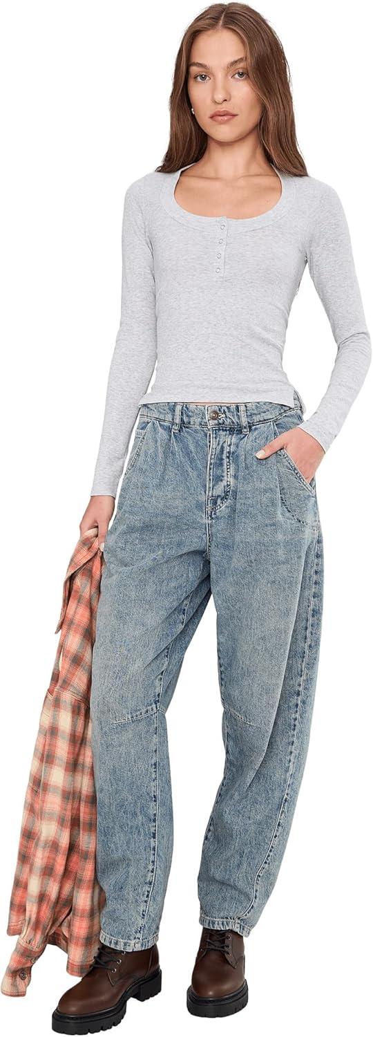 image:imageFree People Womens Wide Awake LayeringHeather Gray
