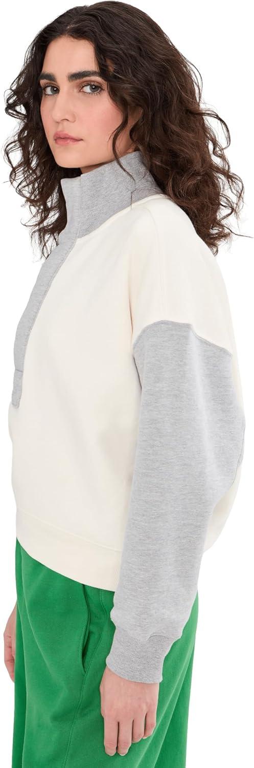 image:imageFree People womens Colorblock Timeless PulloverHeather Grey Combo