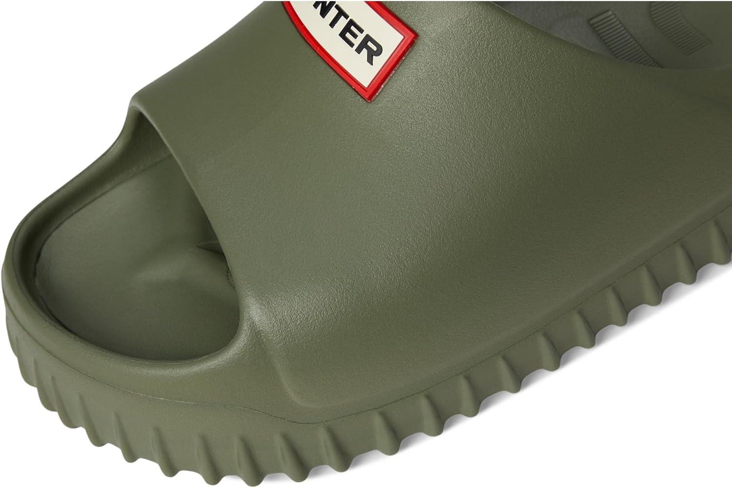 image:imageHunter Mens Finn Slide SandalDark Green