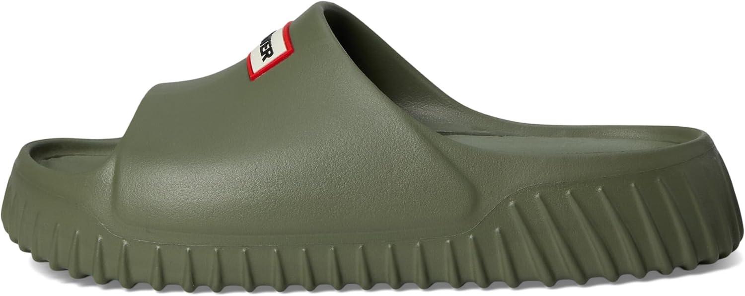 image:imageHunter Mens Finn Slide SandalDark Green