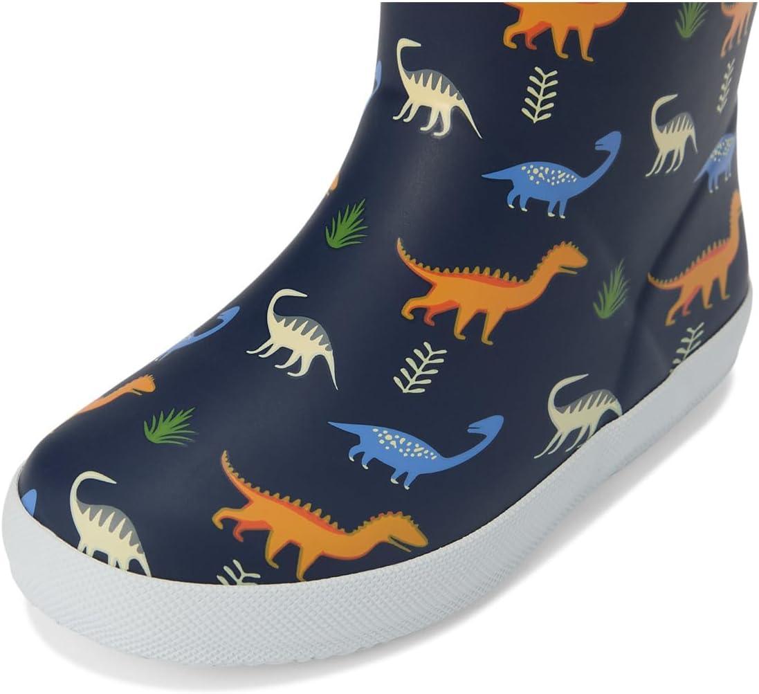 image:imageHunter unisexchild First Classic Boots ToddlerLittle KidDark Blue Dino Multi