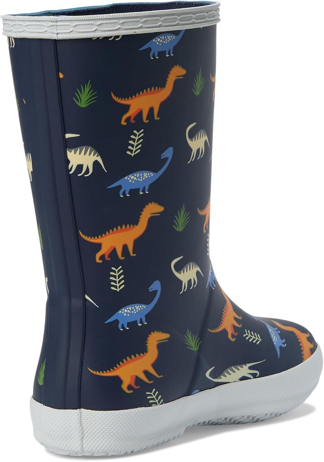 image:imageHunter unisexchild First Classic Boots ToddlerLittle KidDark Blue Dino Multi