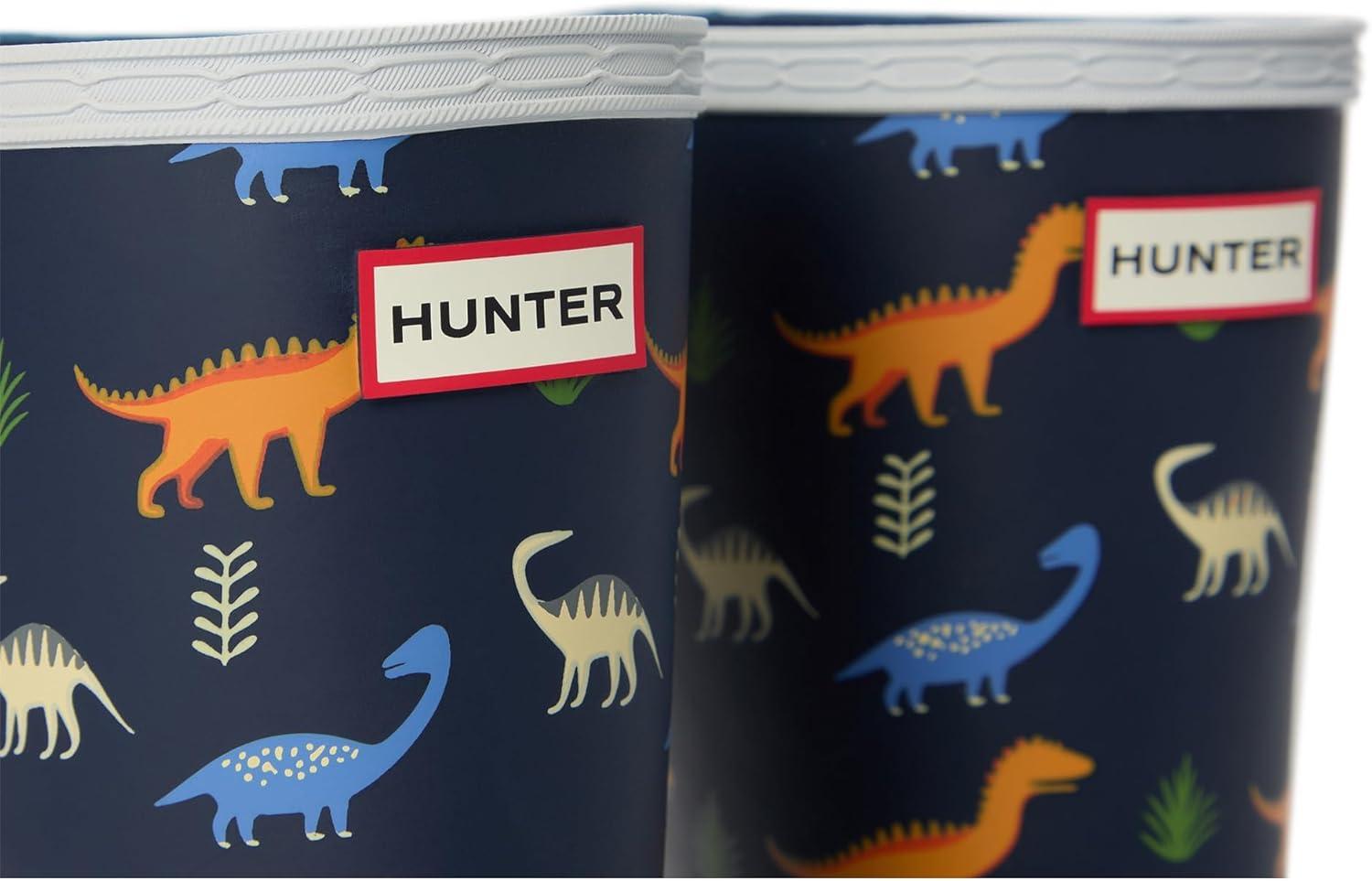 image:imageHunter unisexchild First Classic Boots ToddlerLittle KidDark Blue Dino Multi