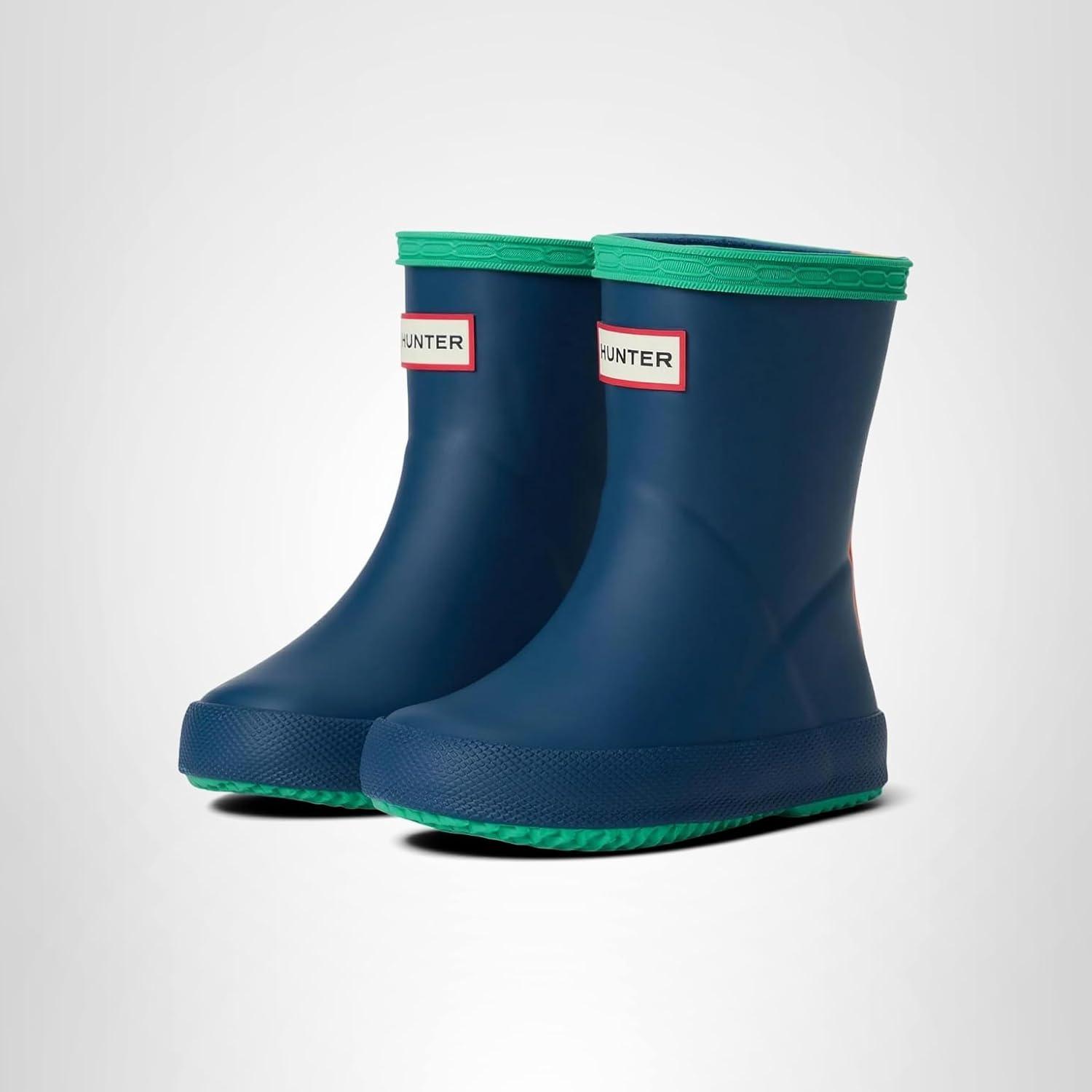image:imageHunter unisexchild First Classic Boots ToddlerLittle KidDark BlueTeal