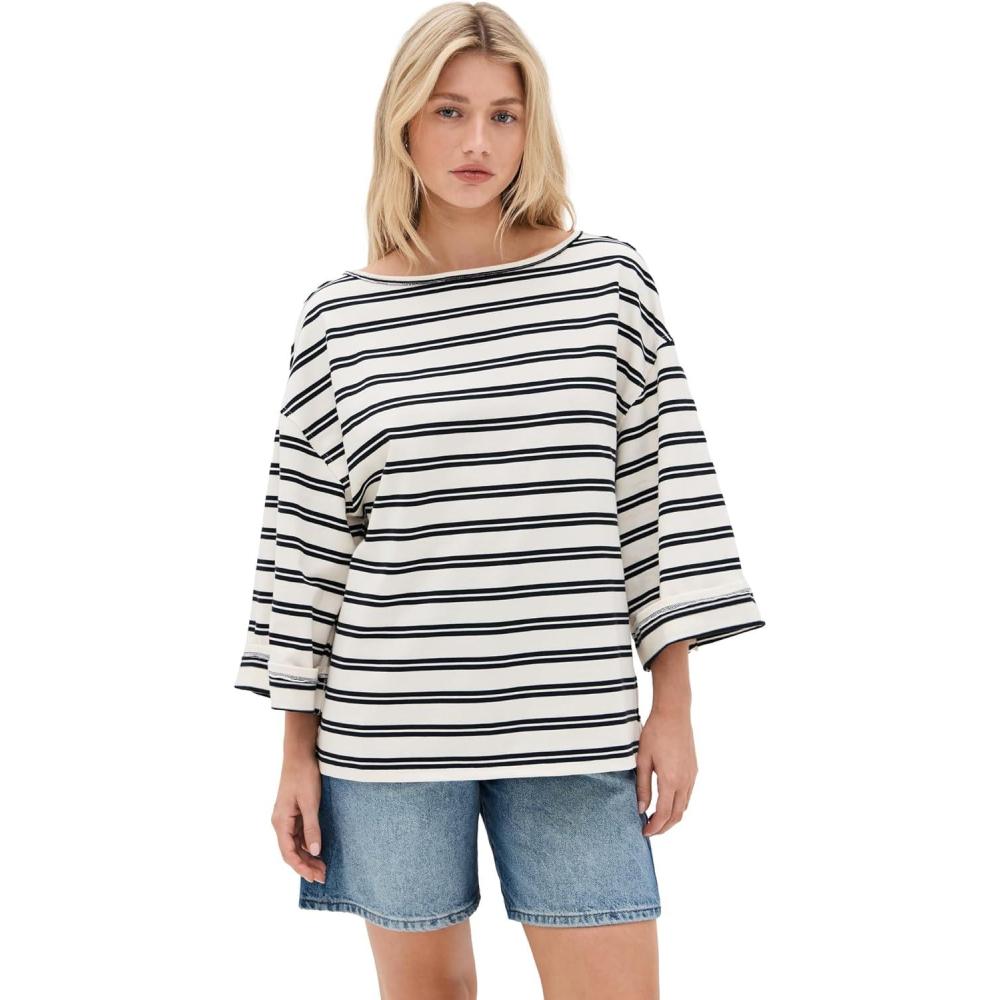 image:imageFree People Womens Cest La Vie TeeBlack Combo