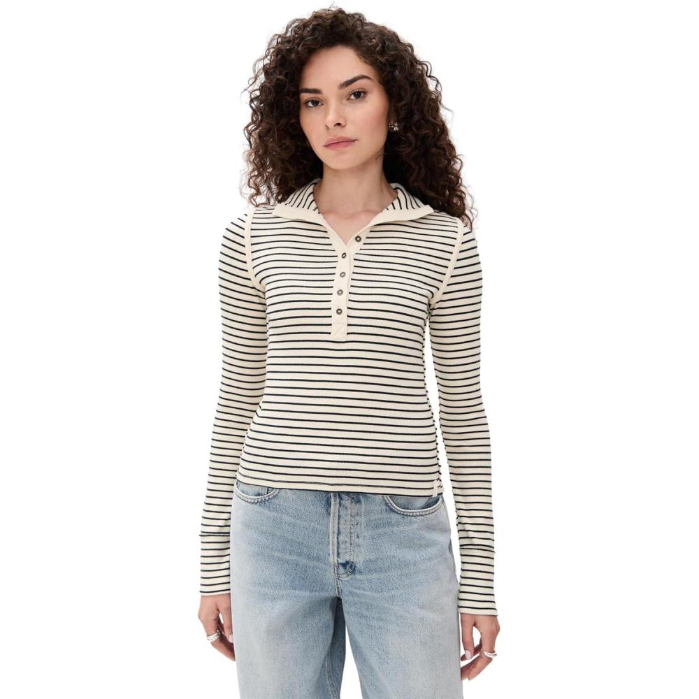 image:imageFree People Womens Lake Stripe HenleyTea Combo