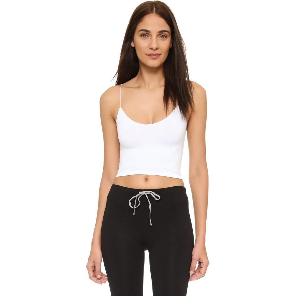 image:imageFree People Womens Skinny Strap Seamless BramiWhite