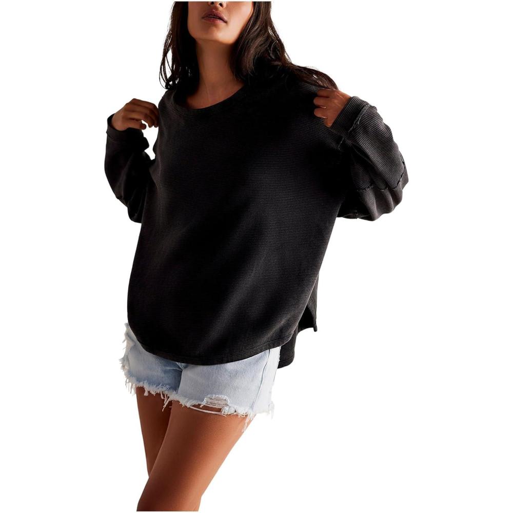 image:imageFree People Womens Total Eclipse TeeBlack 1