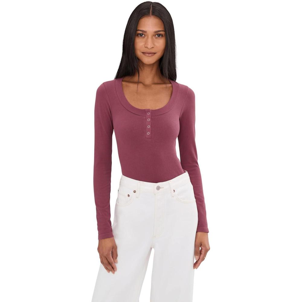 image:imageFree People Womens Wide Awake LayeringCrushed Berry