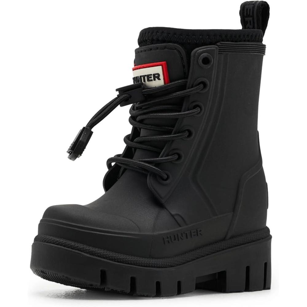 image:imageHunter UnisexChild Stamp ToddlerLittle Kid Rain BootBlack